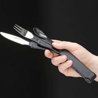Набор Boker Snac Pac (нож,вилка,ложка) 03BO800